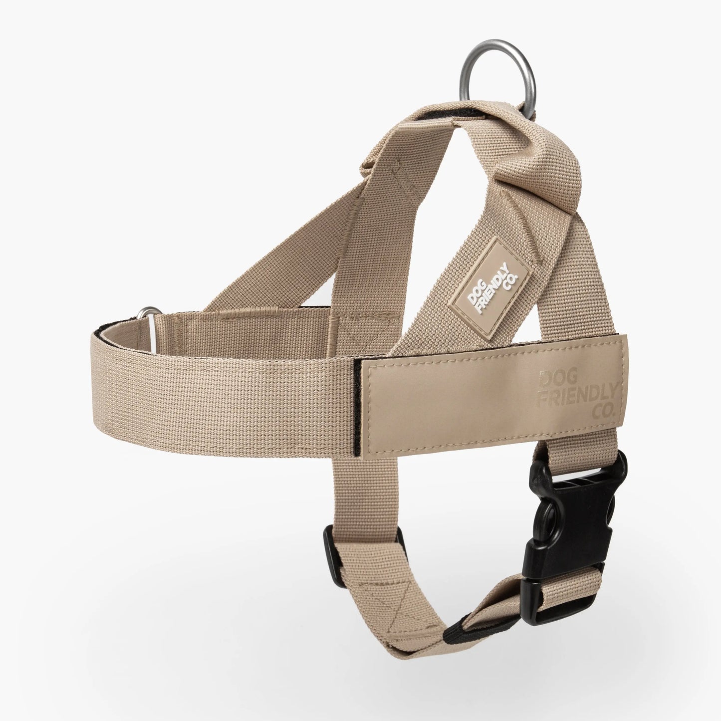 Dog Friendly Co. Walking Harness - Easy-To-Fit No-Pull Design, Chafe-Resistant Lightweight Straps, Adjustable Straps for Perfect Fit - Secure Walks, All-Day Wear Comfort - Simple Clip for All Dogs