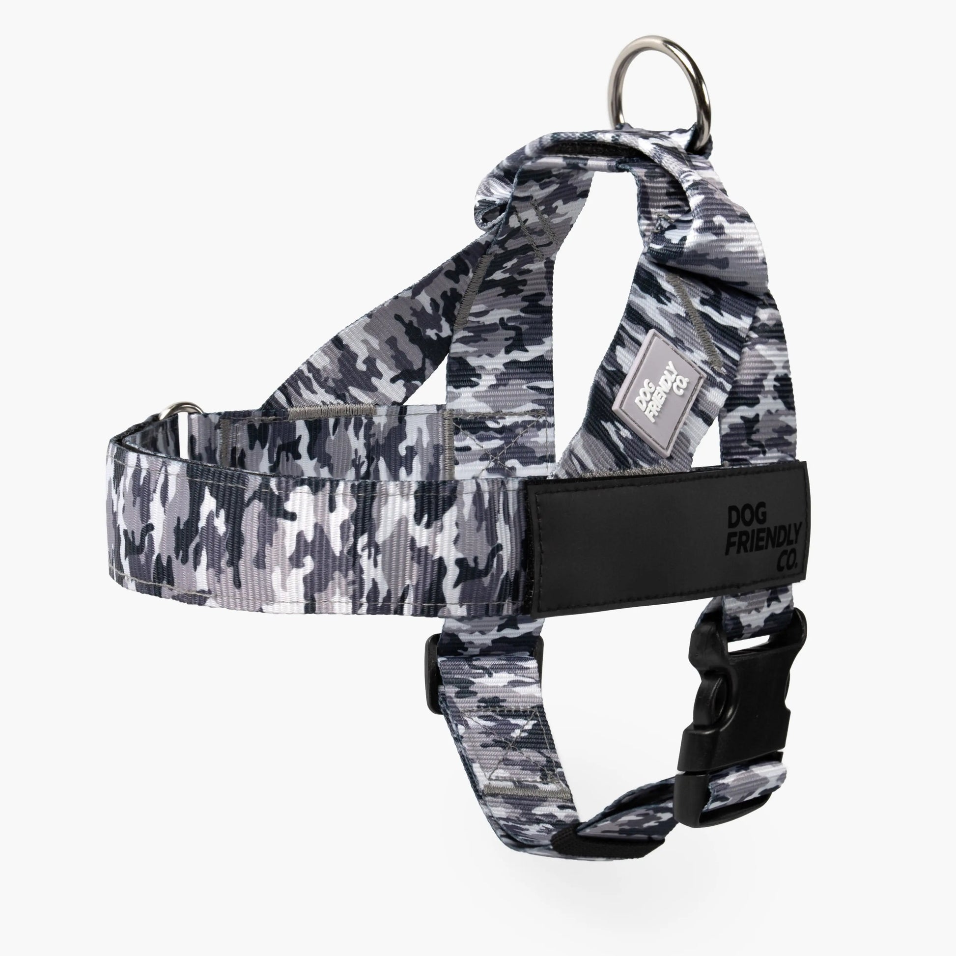 Dog Friendly Co. Walking Harness - Easy-To-Fit No-Pull Design, Chafe-Resistant Lightweight Straps, Adjustable Straps for Perfect Fit - Secure Walks, All-Day Wear Comfort - Simple Clip for All Dogs
