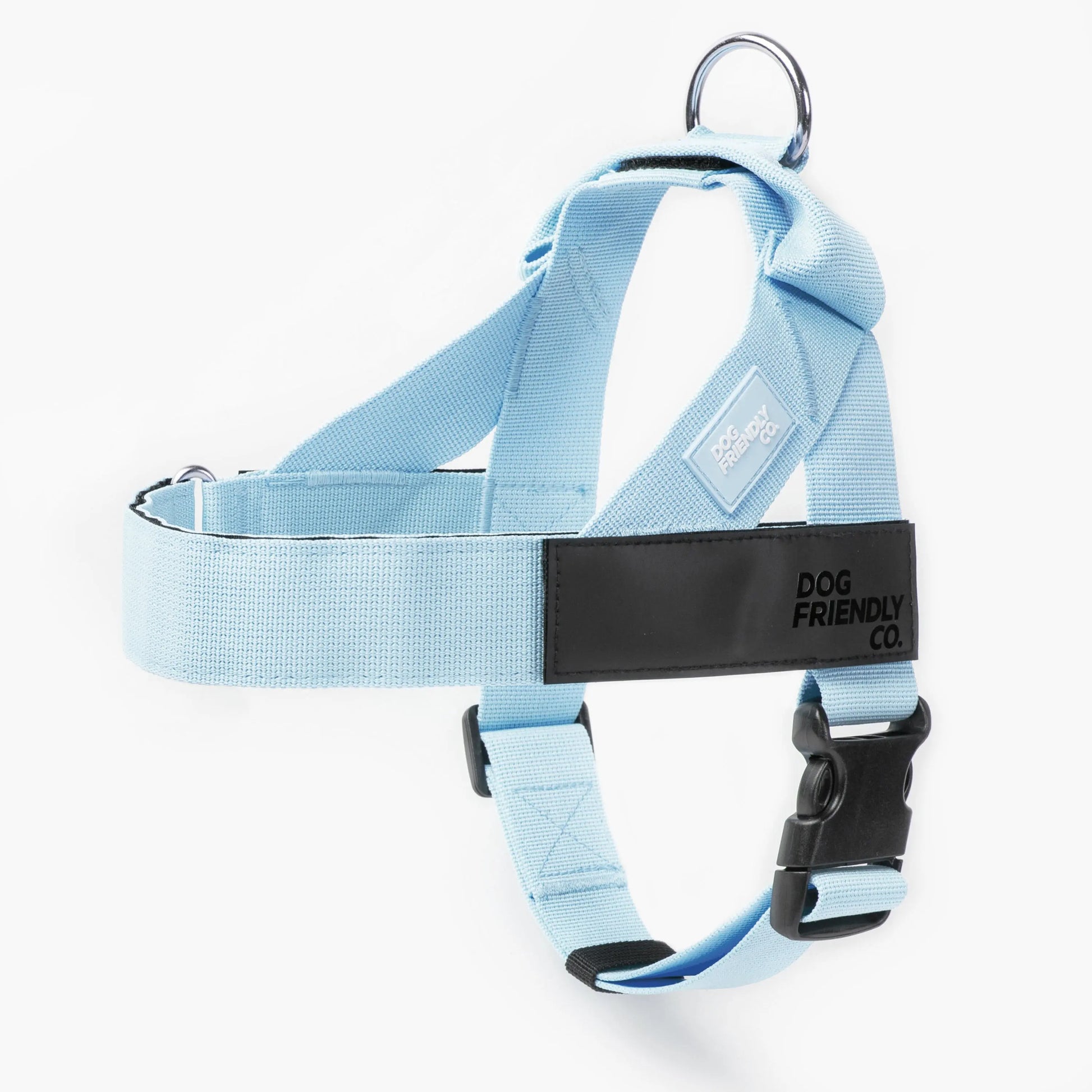 Dog Friendly Co. Walking Harness - Easy-To-Fit No-Pull Design, Chafe-Resistant Lightweight Straps, Adjustable Straps for Perfect Fit - Secure Walks, All-Day Wear Comfort - Simple Clip for All Dogs