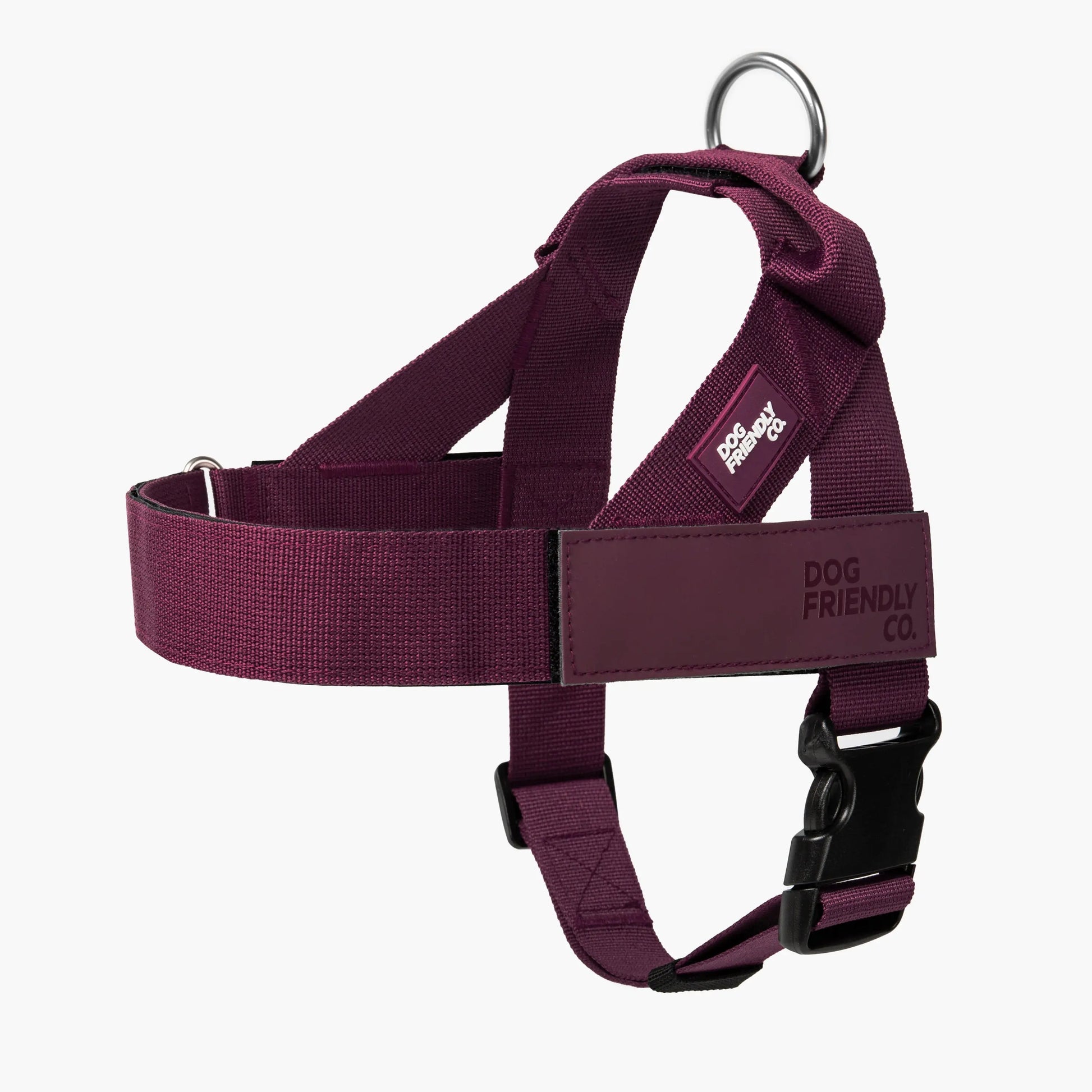 Dog Friendly Co. Walking Harness - Easy-To-Fit No-Pull Design, Chafe-Resistant Lightweight Straps, Adjustable Straps for Perfect Fit - Secure Walks, All-Day Wear Comfort - Simple Clip for All Dogs