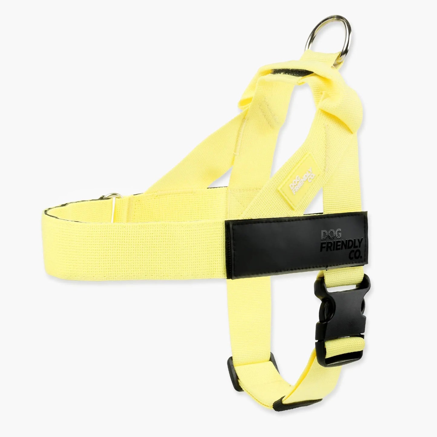 Dog Friendly Co. Walking Harness - Easy-To-Fit No-Pull Design, Chafe-Resistant Lightweight Straps, Adjustable Straps for Perfect Fit - Secure Walks, All-Day Wear Comfort - Simple Clip for All Dogs